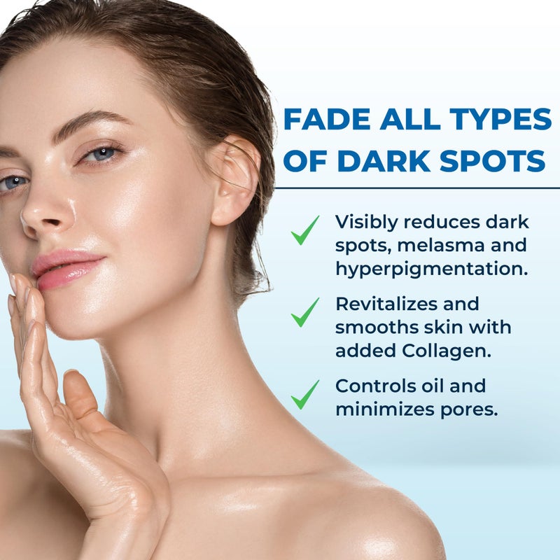 Abera Dark Spot Serum for Face, Dark Spot Corrector, Melasma & Age Spot Treatment, Boost Moisturization & Pore Minimize, All Skin Types, 0.68 fl Oz - Image 3